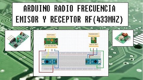 Arduino with Radio Frequency (RF 433MHz). Very cool!!! 📡💻👨‍🎓 Transmitter and receiver
