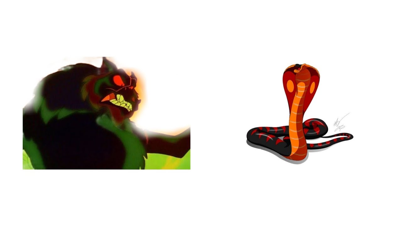 Rothbart Great Animal vs Jafar Snake - YouTube
