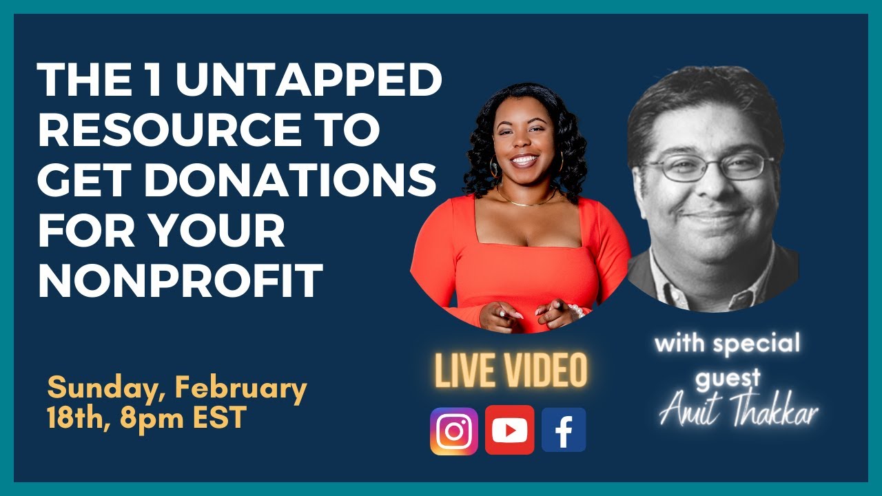 The 1 untapped resource to get donations for your nonprofit YouTube
