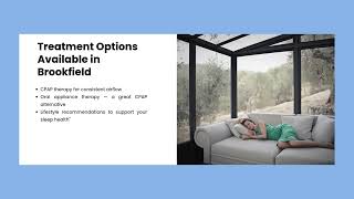 Sleep Apnea Treatment in Brookfield: Comfortable CPAP Alternative!