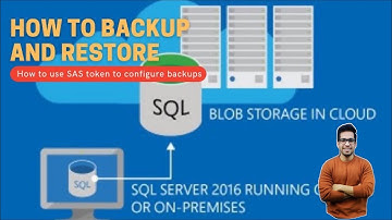 Microsoft SQL Server : How to Backup and Restore Database  in/from Azure Storage Account | SQL VM