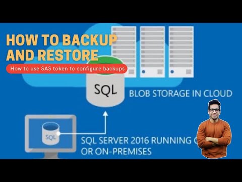 Microsoft SQL Server : How to Backup and Restore Database  in/from Azure Storage Account | SQL VM