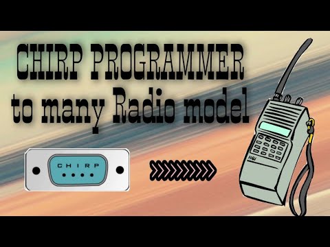 CHIRP multi radio programming software