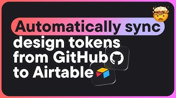 Automatically sync design tokens from GitHub to Airtable