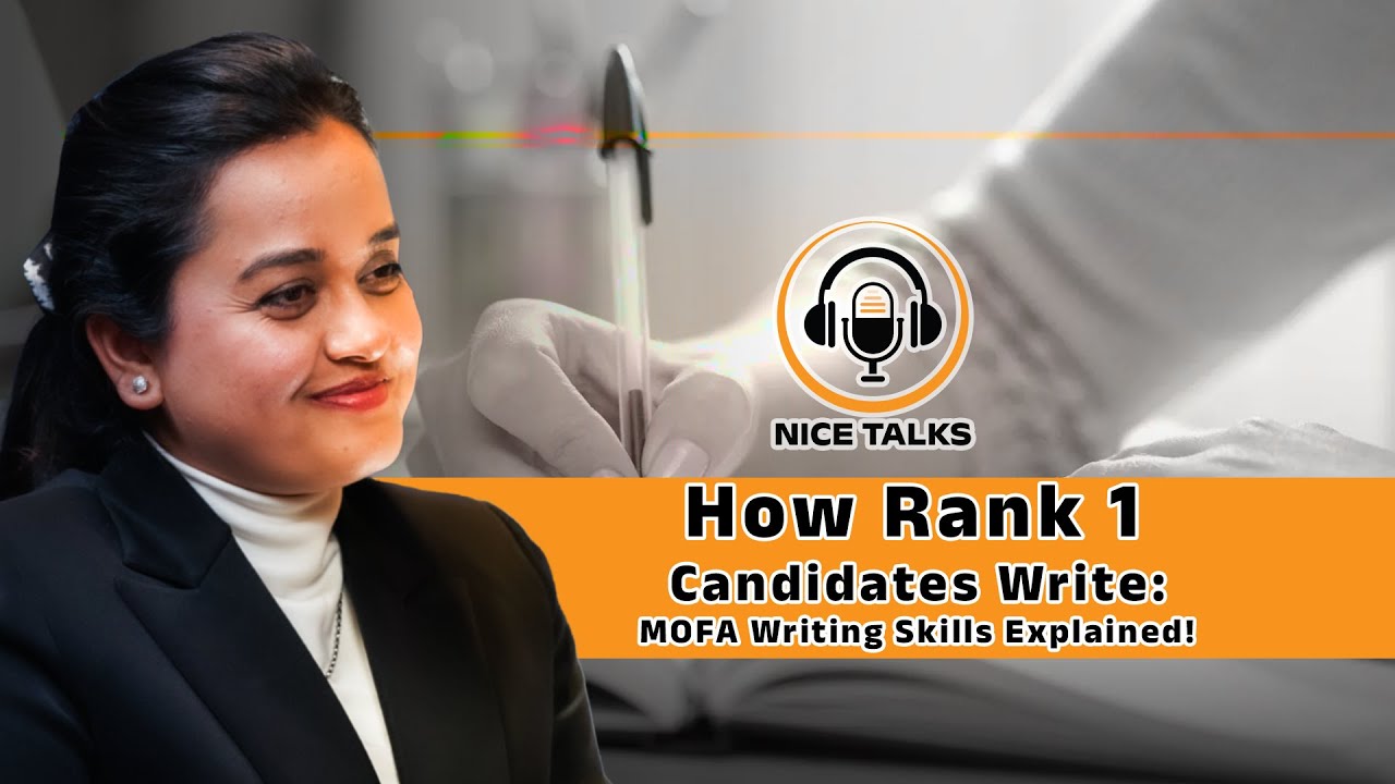 How Rank 1 Candidates Write: MOFA Writing Skills Explained!