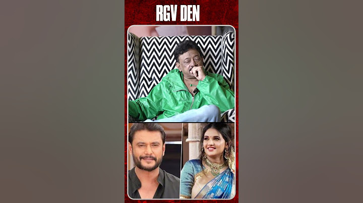 MY TAKE ON DARSHAN MURDER CASE | RGV