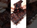 Fudgy chunky brownies  the best brownie recipe  los mejores brownies de chocolate shorts