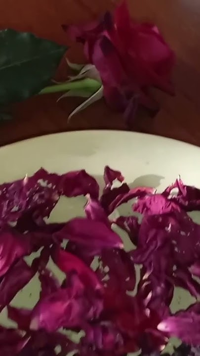 ИЗ ЛЕПЕСТКОВ РОЗЫ ЧАЙ - YouTube