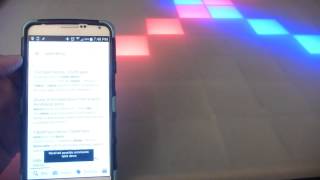 Led Coffee Table Voice Commands Demo