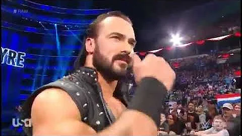 Drew McIntyre' s First Entrance After Winning The Royal Rumble Huge Reaction - 1/27/20