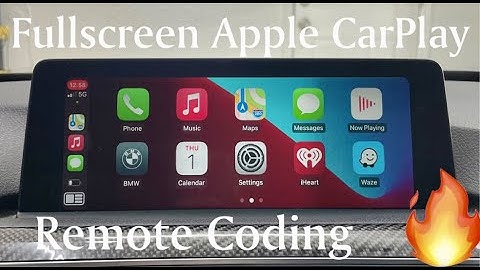 INSTALLING FULLSCREEN APPLE CARPLAY IN MY BMW F80 M3! (REMOTE CODING | EASY DIY)