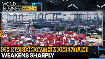 China Factory Activity, Investment, & Retail Sales Disappoint | World Business Watch | WION