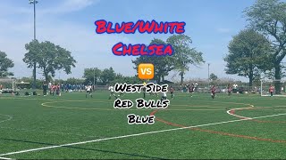 Blue / white Chelsea vs West side Red Bulls 5/25/24