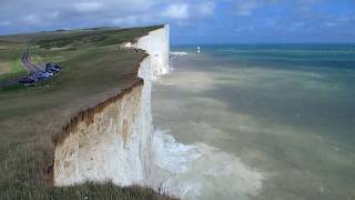 White cliffs at beachy head -