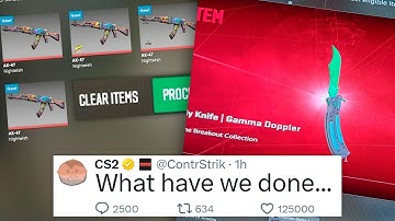 New CS2 Knife Tradeup Update Broke the CS2 Market – I Crafted Two Knives and Got…