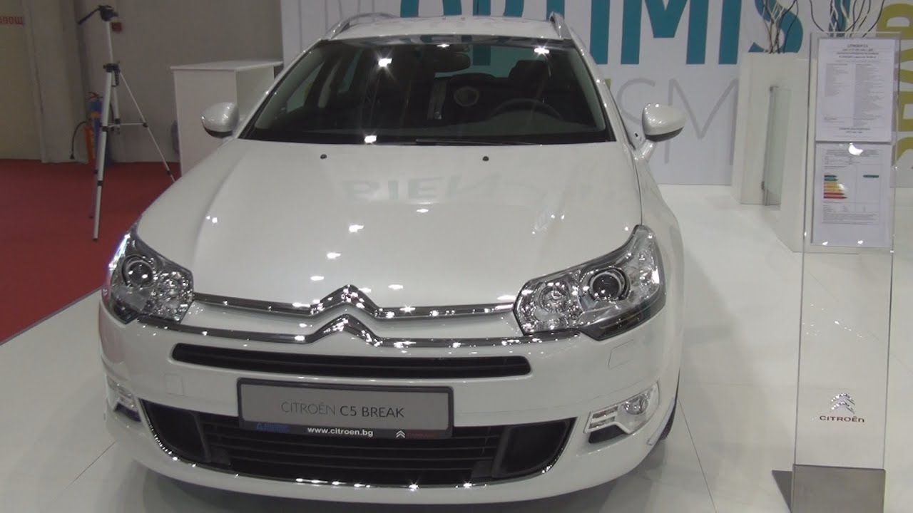 Citroën C5 Tourer Exclusive BlueHDi 180 Start&Stop EAT6 (2016) Exterior and Interior in 3D