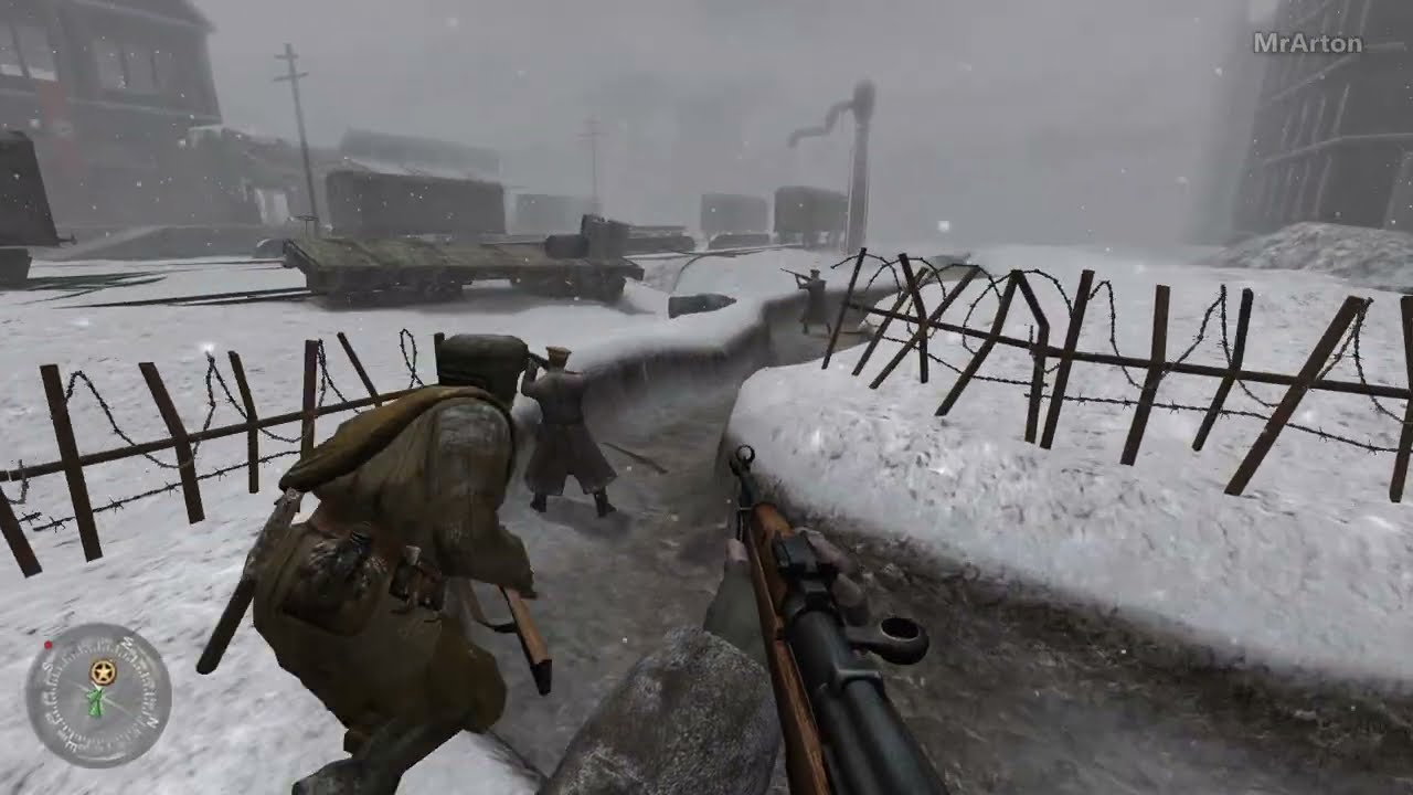 Call of Duty 2 – Mission 4: The Pipeline | MrArton