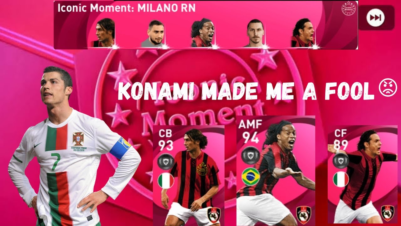 AC MILAN ( MILANO RN )  -  ICONIC MOMENT 🔥 PACK OPENING PES 2021