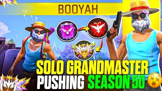 Solo Grandmaster Pushing 💀 Most Hard Lobby Gameplay | Solo Rank Push Tips And Tricks #ranked 