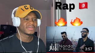 Nordo ft. Blingos - Layem (Clip Officiel) | الأيام Reaction