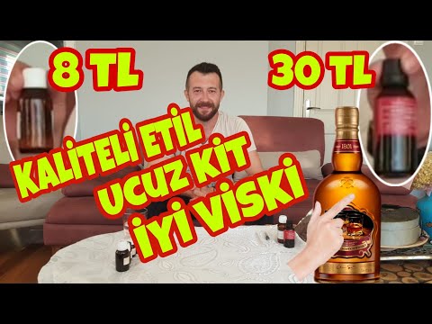 Evde Viski Kiti Hazırlama Ve Etil Alkol'den Viski Yapımı !