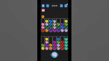 Lv 264 Ball Sort Puzzle - Color Game / 顏色分類遊戲 / ボールソーティングパズル (Guru Game)  #ballsortpuzzle