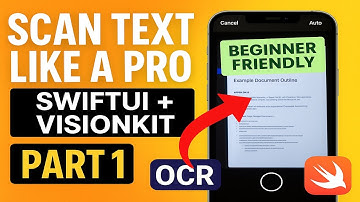SwiftUI & VisionKit OCR Text Extraction Tutorial for Beginners