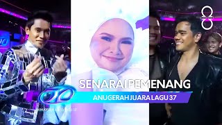 HIGHLIGHT: Senarai Pemenang Anugerah Juara Lagu 37 | #AlhaAlfaDimensiAJL37 (12 Feb 2023)