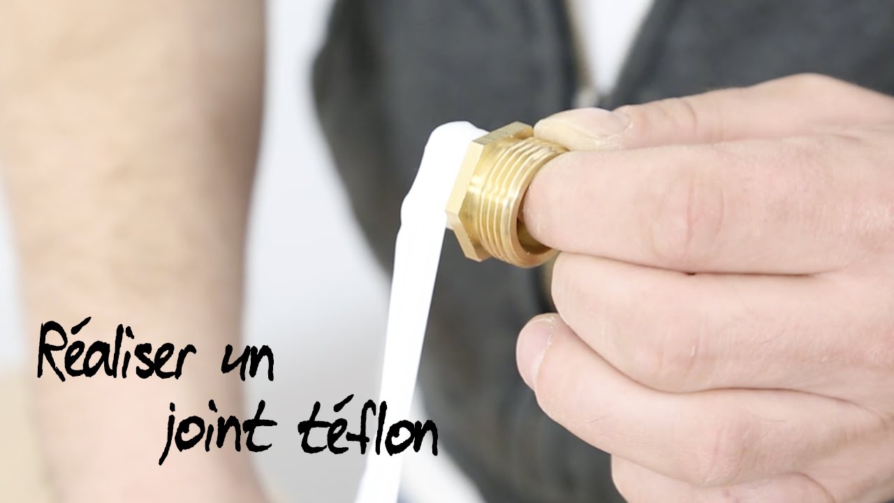 Comment faire un joint téflon