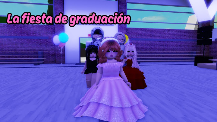 LA FIESTA DE GRADUACIÓN😭😔HISTORIA DE ROBLOX BROOKHAVEN