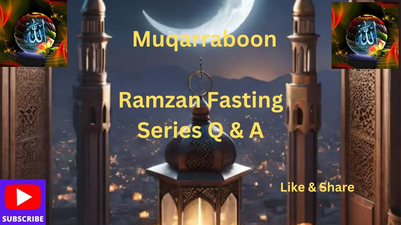 ramzan fasting series Q & A, ramzan 2025, ramzan mubarak, ramzan ki ...