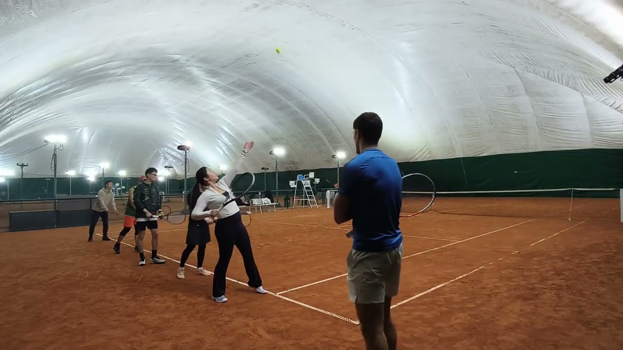 Asia Paris Tennis - Master Class - Serve (Flat, Slice, Kick) - Ex TOP 25 Ireland 