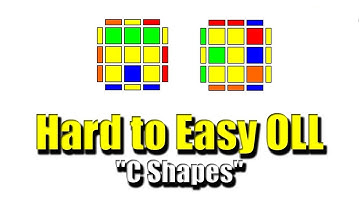OLL C Shapes || Oll 34,46 ||Rubik