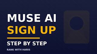 How to Create a Muse AI Account (Step-by-Step Sign Up 2026)