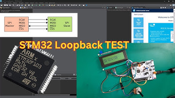 13. STM32 Polling mode SPI Driver - Loopback Test HAL Library