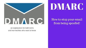 DMARC explained - Stop getting spoofed!