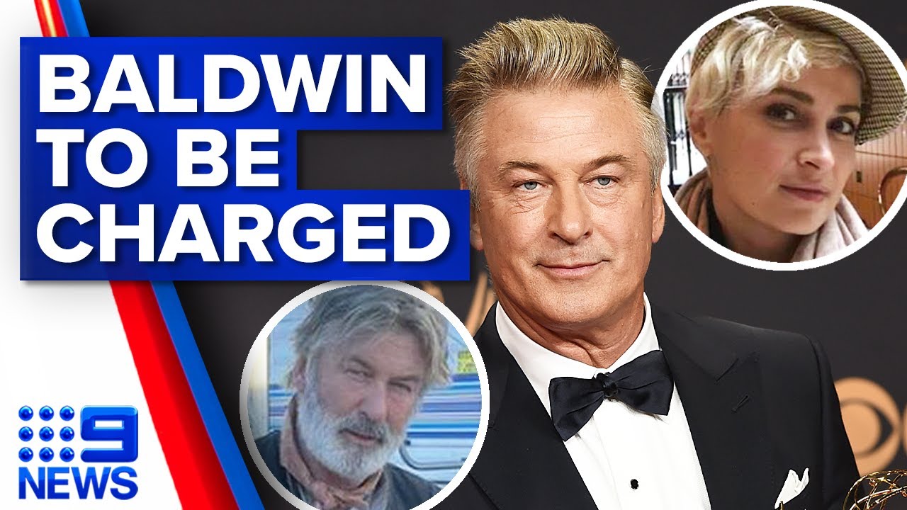 Actor Alec Baldwin to be charged over fatal Rust shooting | 9 News ...