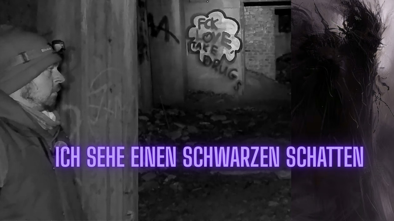 Schwarzer Schatten 😰😰😰 bei Geisterjagd im H*TLER Bunker