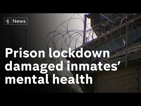 Prison lockdown has damaged inmates’ mental health, says report