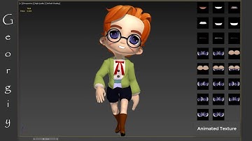 Chibi Final+ 2D Animated Textures test