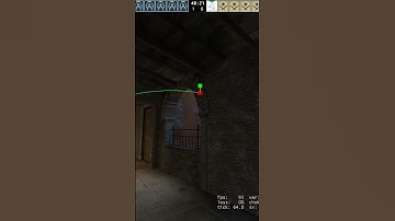 Smoke grenade spot #9 on Inferno | CSGO