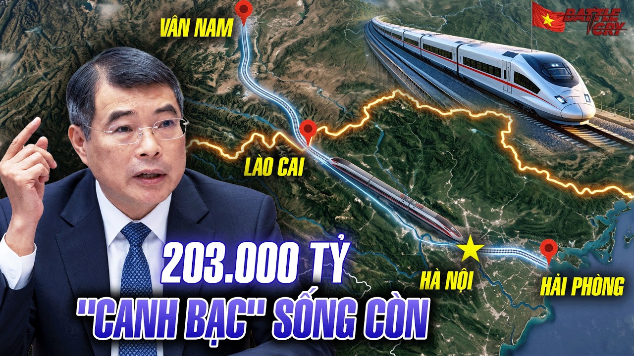 NƯỚC CỜ ĐƯỜNG SẮT 203.000 TỶ CỦA VIỆT NAM: CHỞ HÀNG LÀ PHỤ, "ÉP" TƯ BẢN PHẢI "NHẢ" CÔNG NGHỆ LÕI