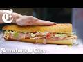 How ‘The Bomb’ Became NYC’s Most Talked-About Italian Sub | Sandwich City | NYT Cooking