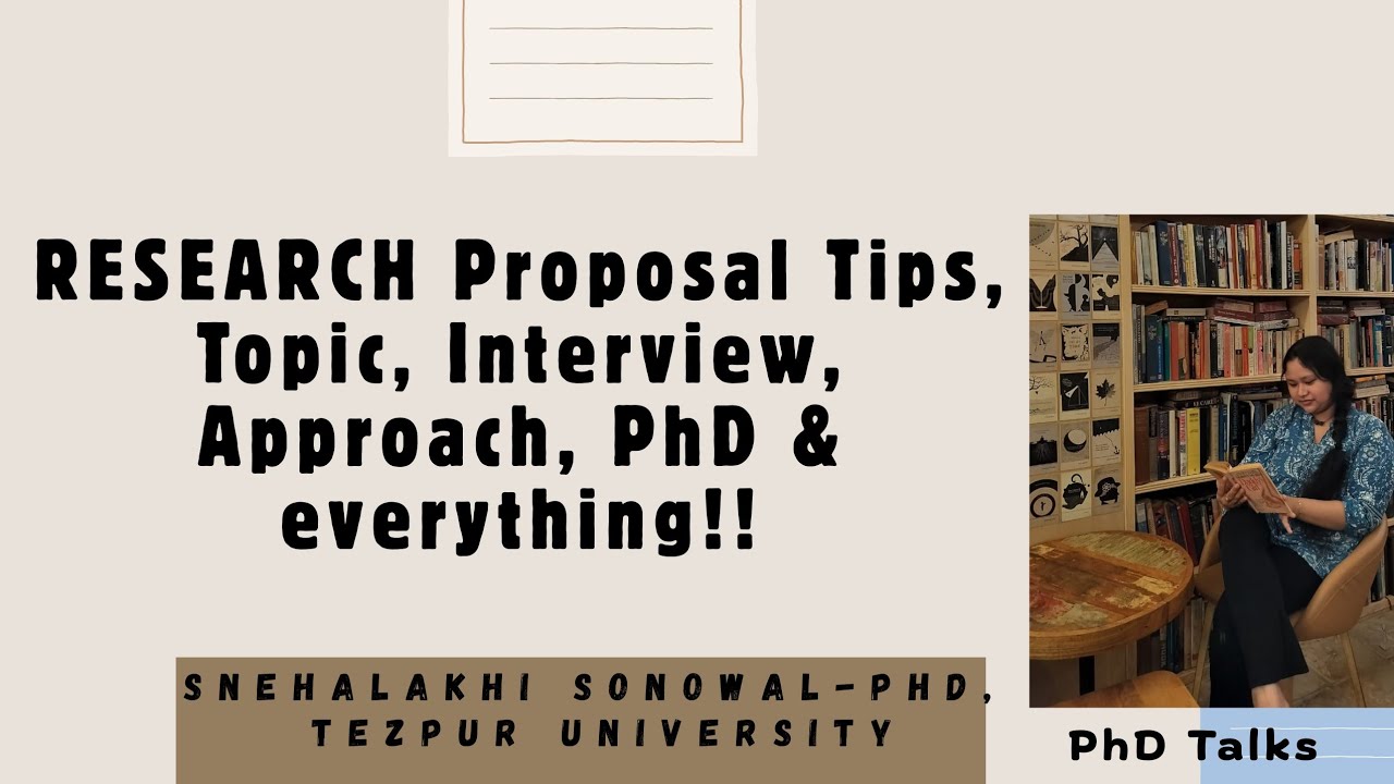 Research Proposal tips, Topic, Interview, Approach, Phd & everything ...