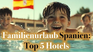 Top 5 Familienhotels In Spanien Abenteuer, Spaß Und Entspannung