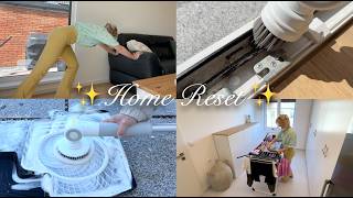 Satisfying Home Reset ✨ ASMR Cleaning Motivation | Windows, Laundry, AC &amp; Car Clean