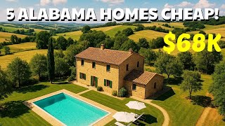 Unbelievable Alabama Homes for Sale 😱 5 Farmhouses from High to Low Price!