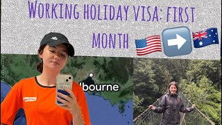 Working holiday visa one Month update living and working in Tasmania