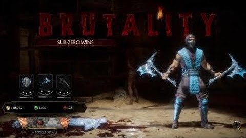 Mortal Kombat 11 sub-Zero
