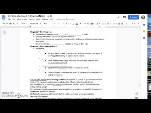Chapter 6 Section 3 & 4 Instruction Video - YouTube